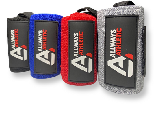 Allways Athletic wrist wraps Super Heavy duty (Premium Quality) for weightlifting 18 inches fits all!