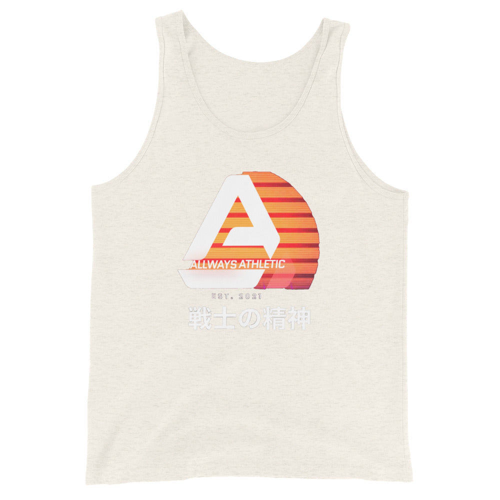 Sun Burst Warrior Spirit gym tank