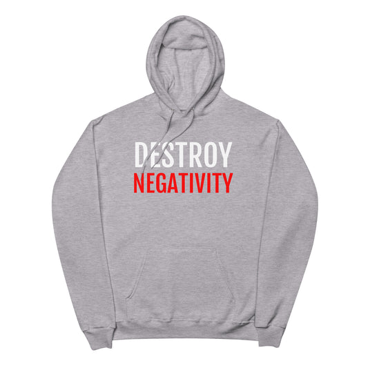 Destroy Negativity gym hoodie